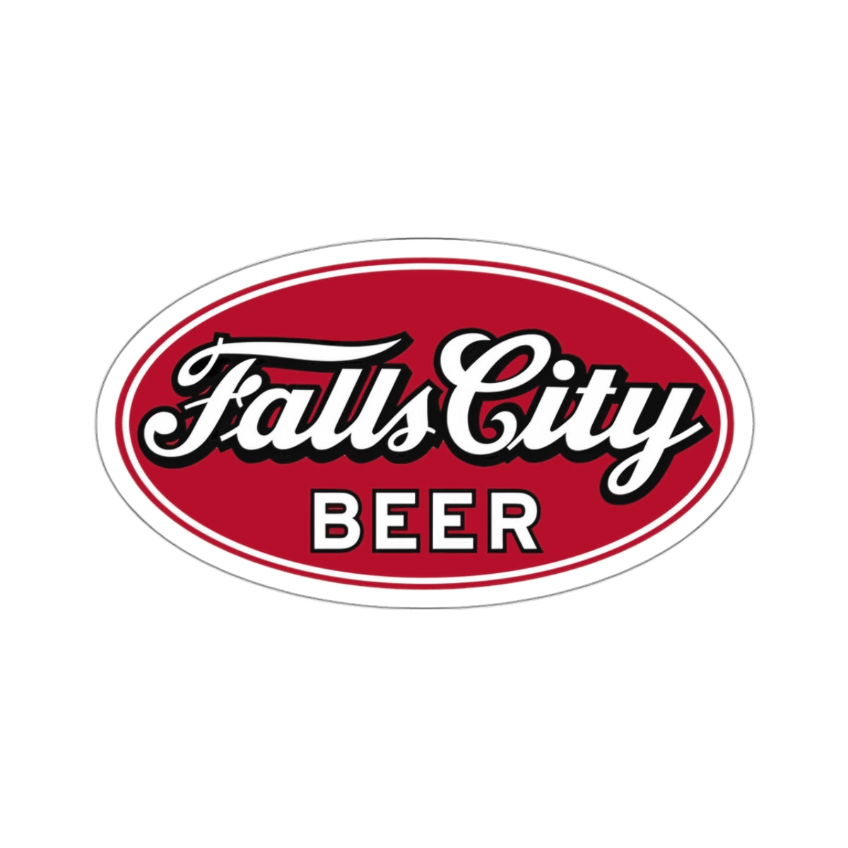 Falls City Beer Kiss-Cut Sticker