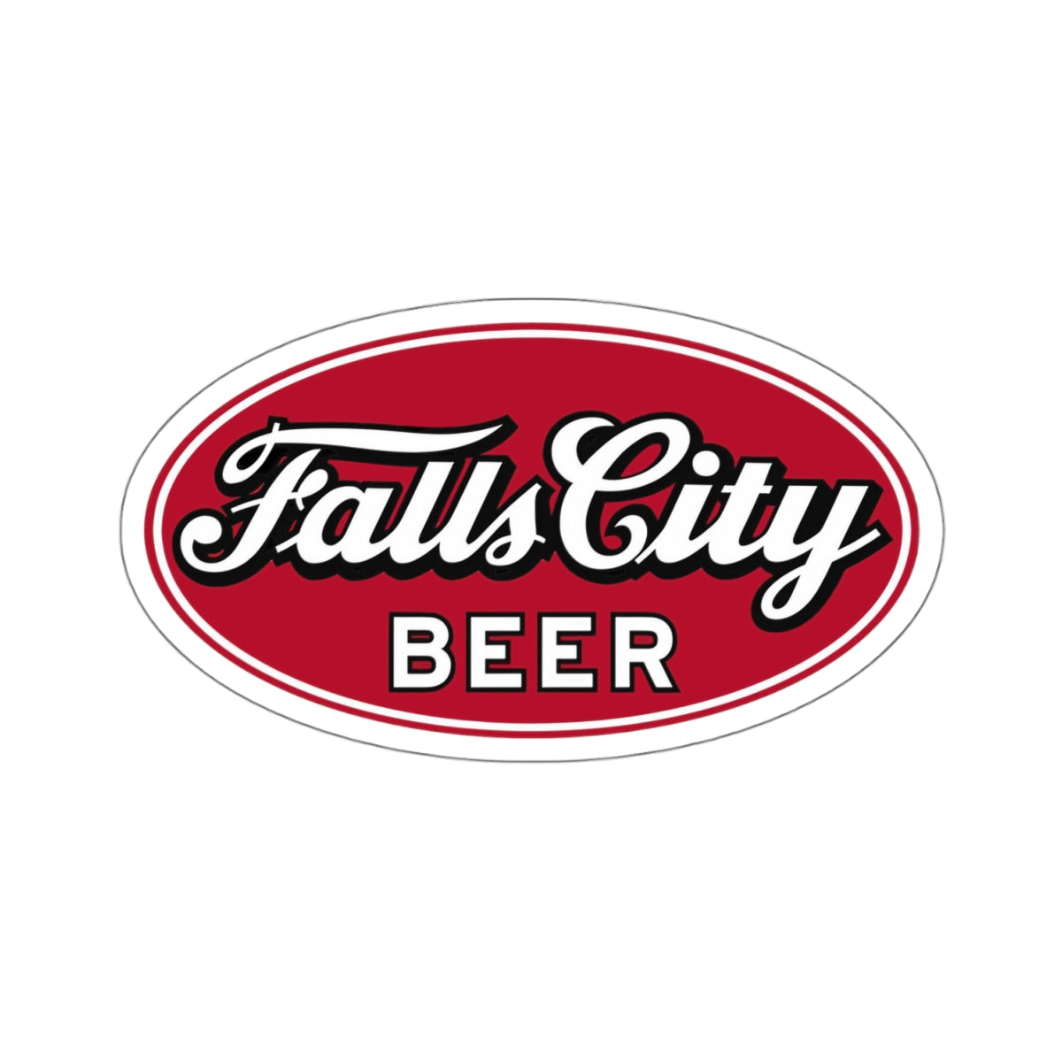 Falls City Beer Kiss-Cut Sticker