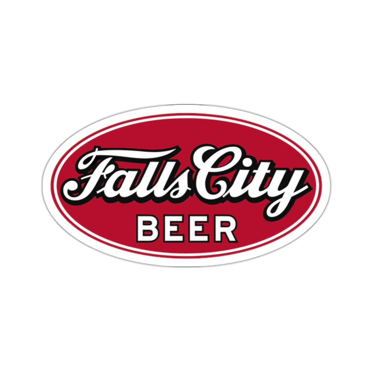Falls City Beer Kiss-Cut Sticker