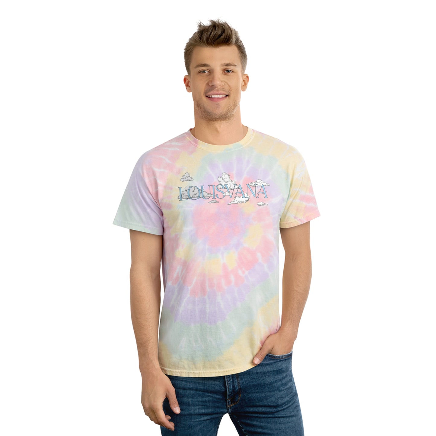 LOUISVANA™ Tie-Dye Logo Tee (Unisex)
