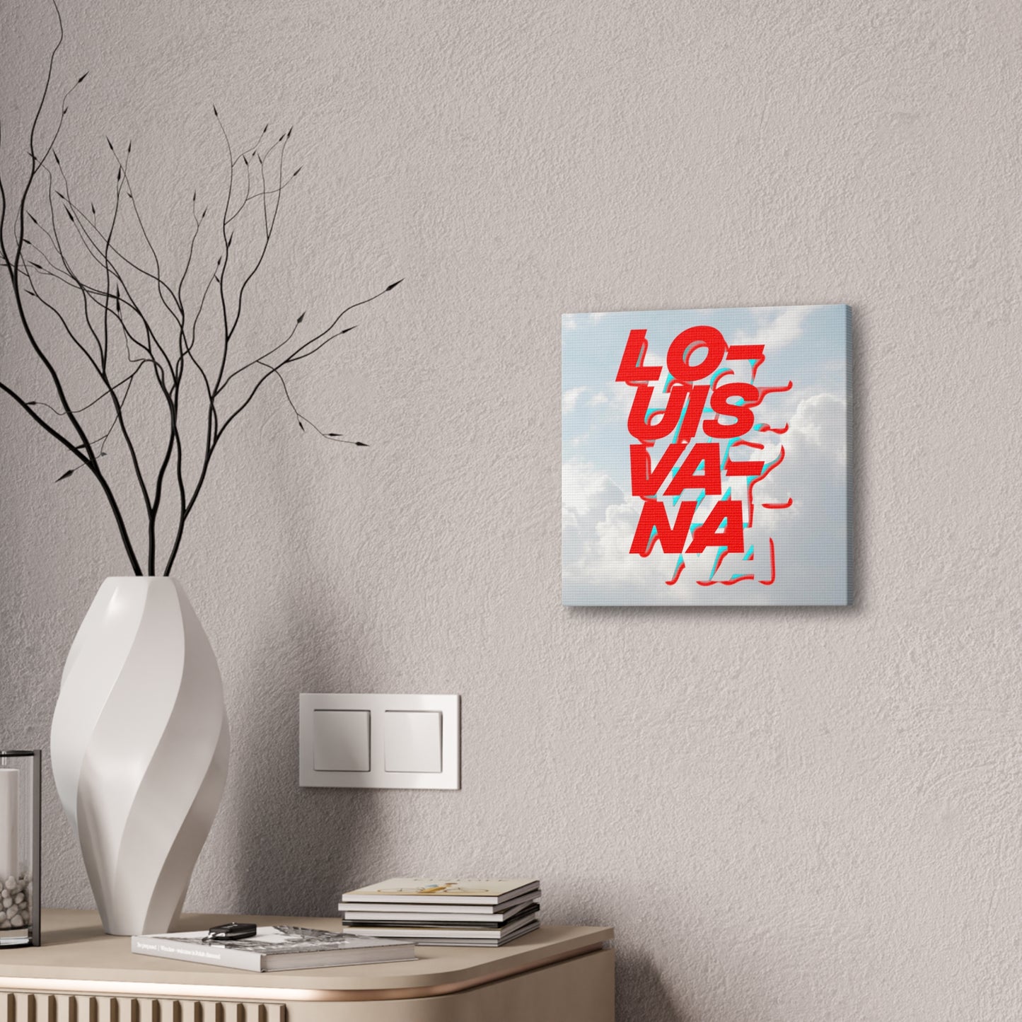 LOUISVANA™ Stretched Canvas, 0.75" 10x14