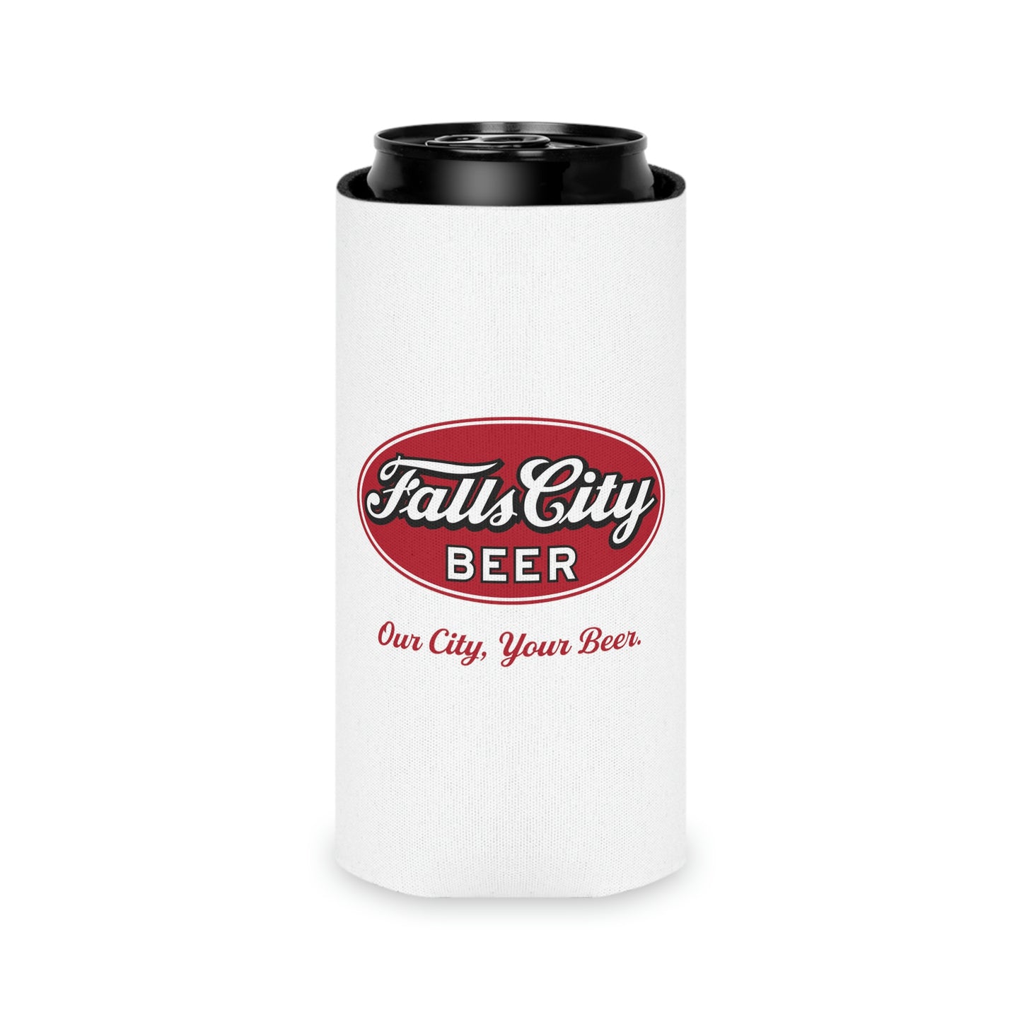 Falls City Beer Can Cooler