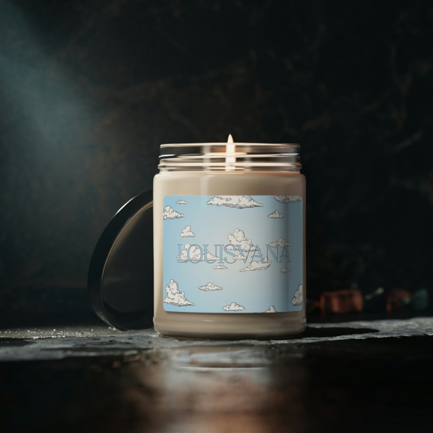 LOUISVANA™ Cloud Candle | Scented Soy Candle, 9oz (🌱-friendly)