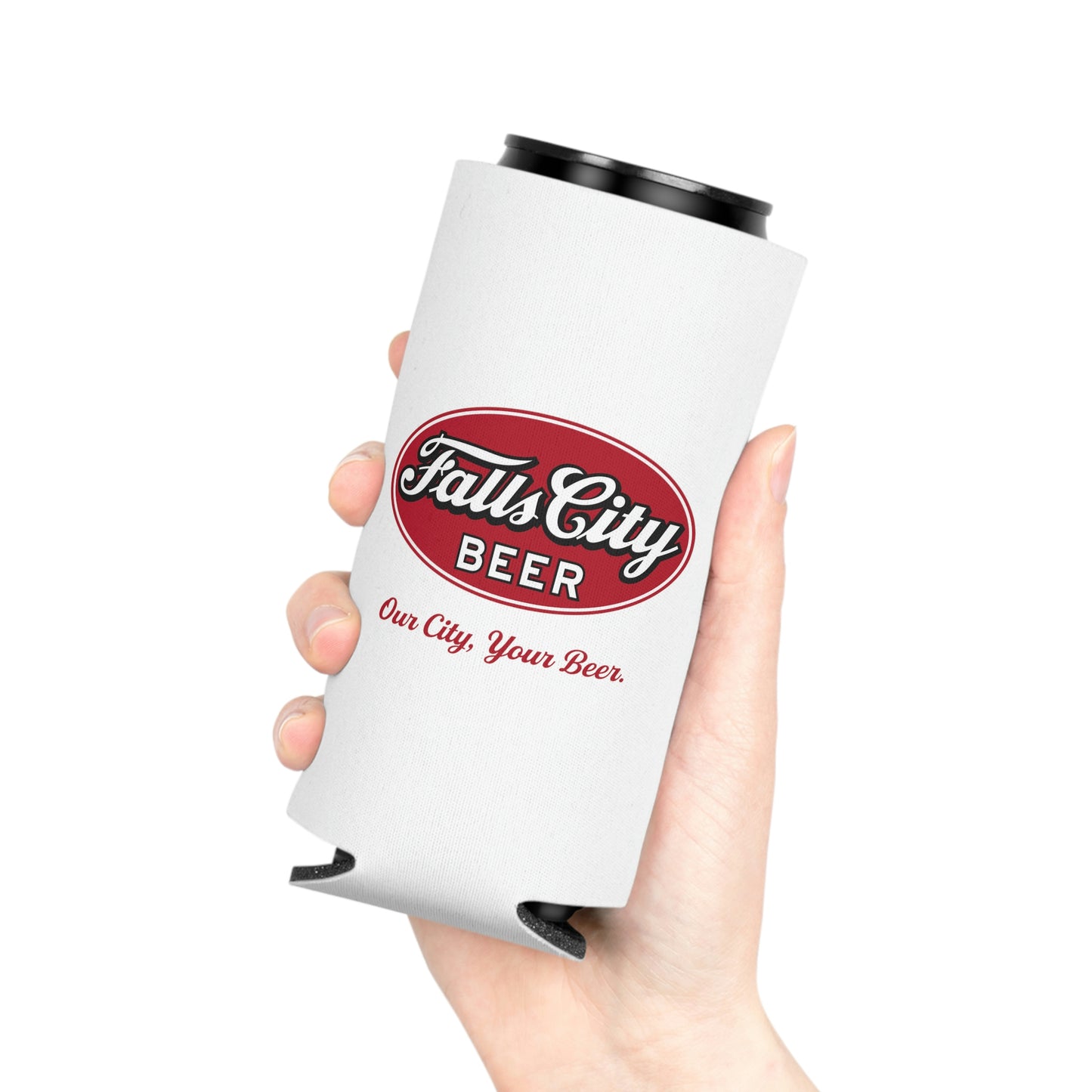 Falls City Beer Can Cooler