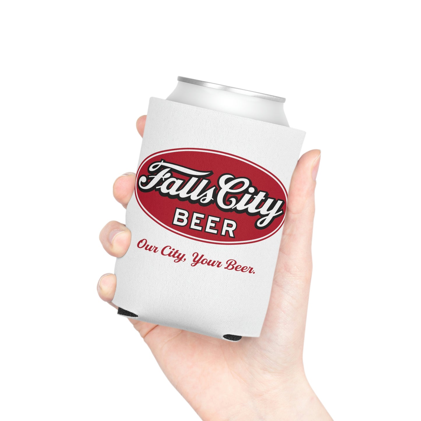 Falls City Beer Can Cooler