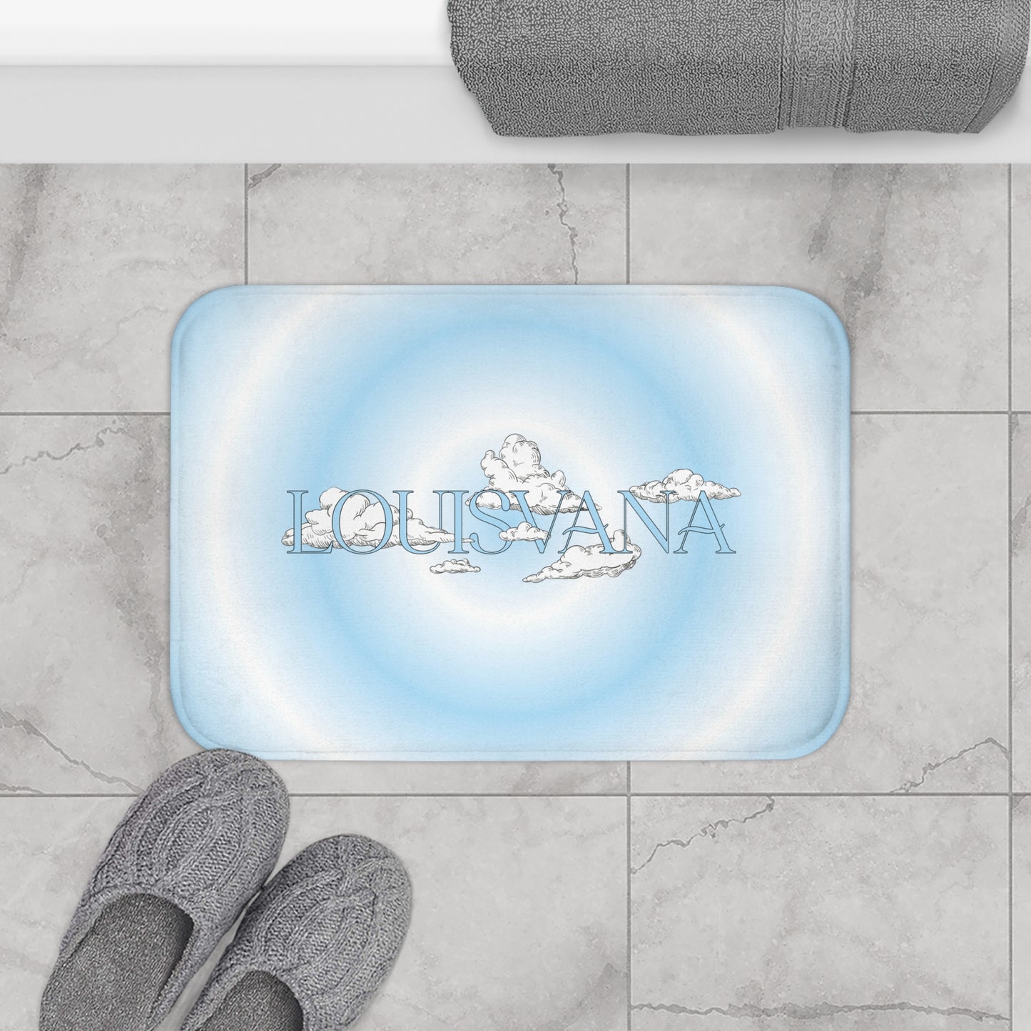 LOUISVANA™ Microfiber Bath Mat