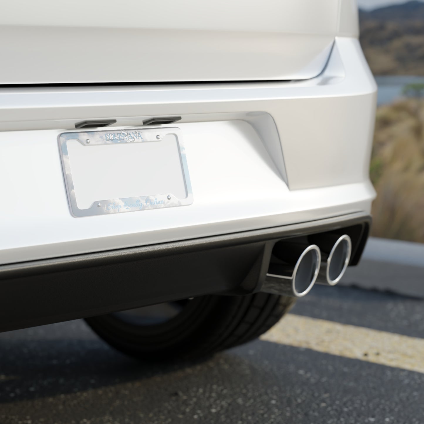 LOUISVANA™ License Plate Frame