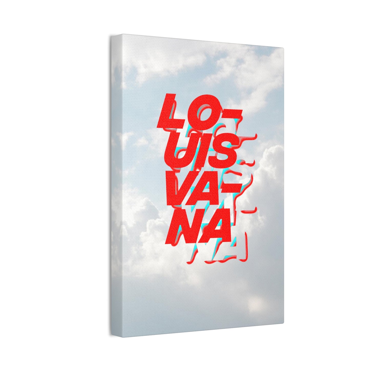 LOUISVANA™ Stretched Canvas, 0.75" 10x14