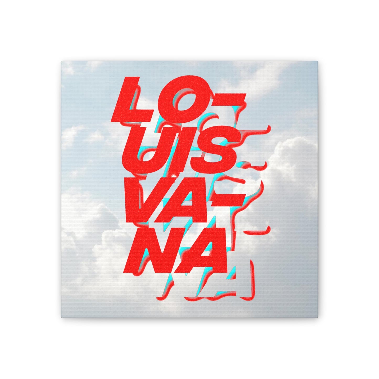 LOUISVANA™ Stretched Canvas, 0.75" 10x14