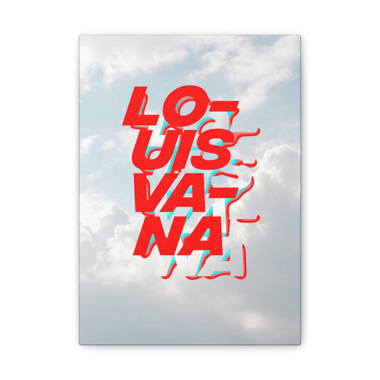 LOUISVANA™ Stretched Canvas, 0.75" 10x14