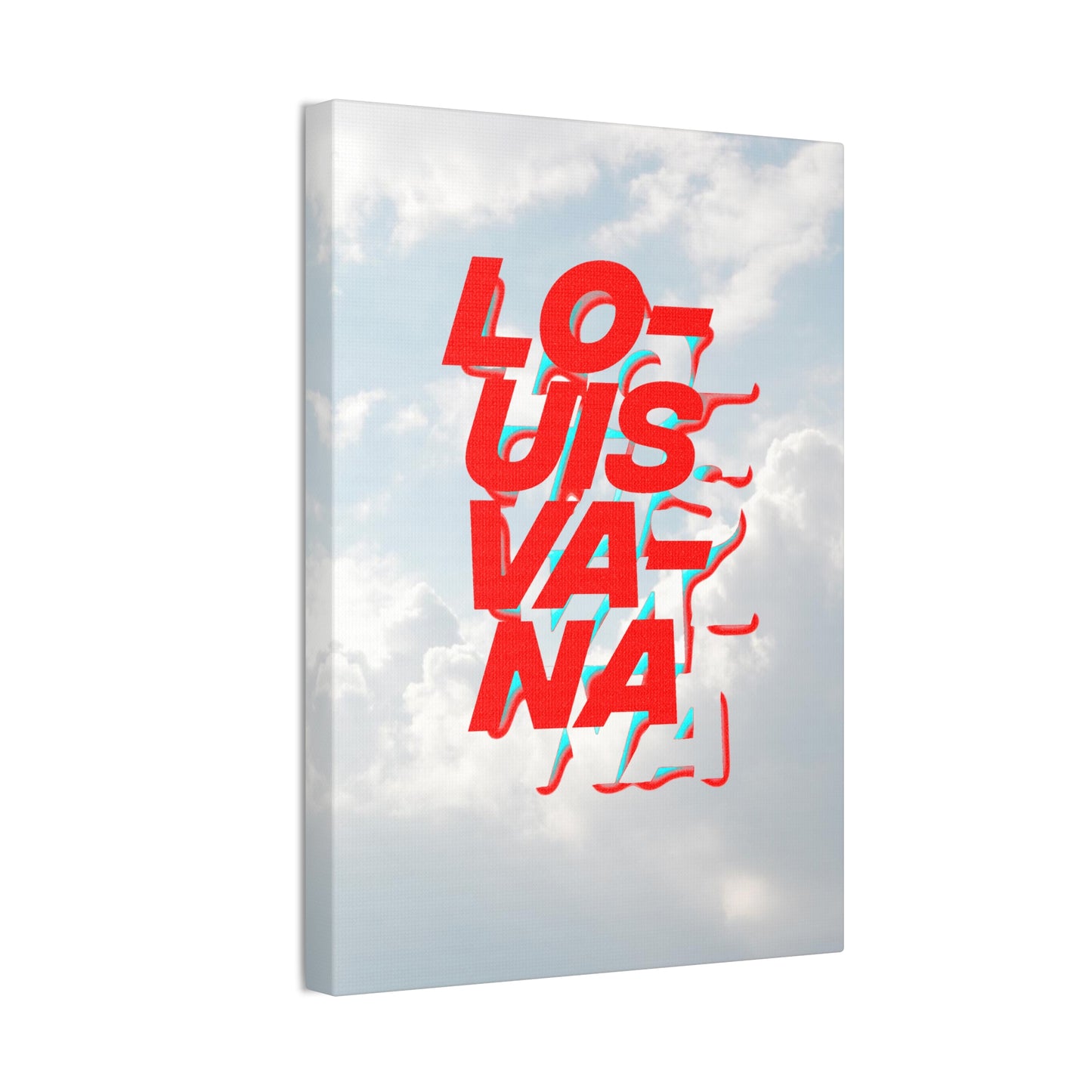 LOUISVANA™ Stretched Canvas, 0.75" 10x14