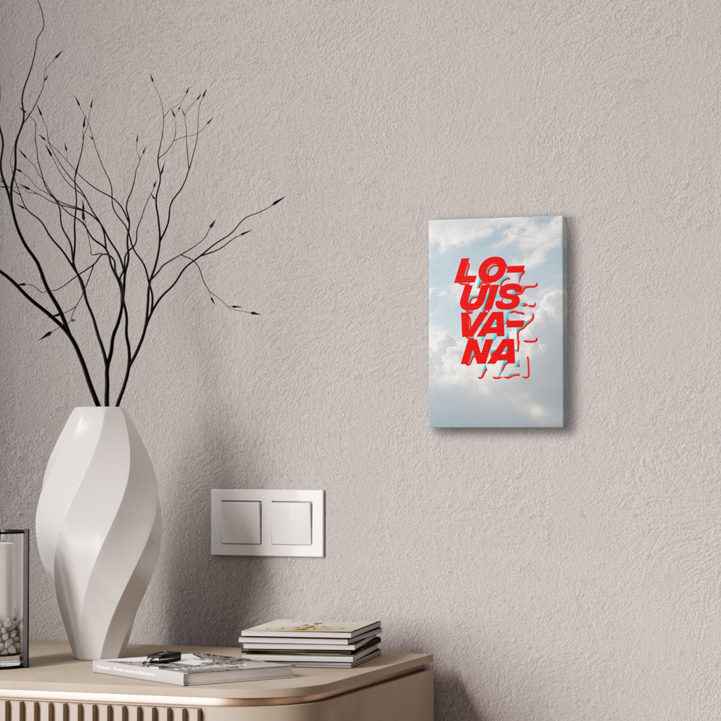 LOUISVANA™ Stretched Canvas, 0.75" 10x14