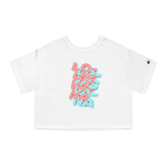 LOUISVANA™ Ladies Crop Tee (LO-UIS-VA-NA)