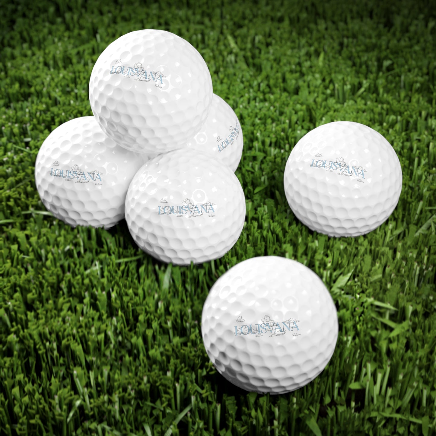 LOUISVANA™ Golf Balls, 6pcs