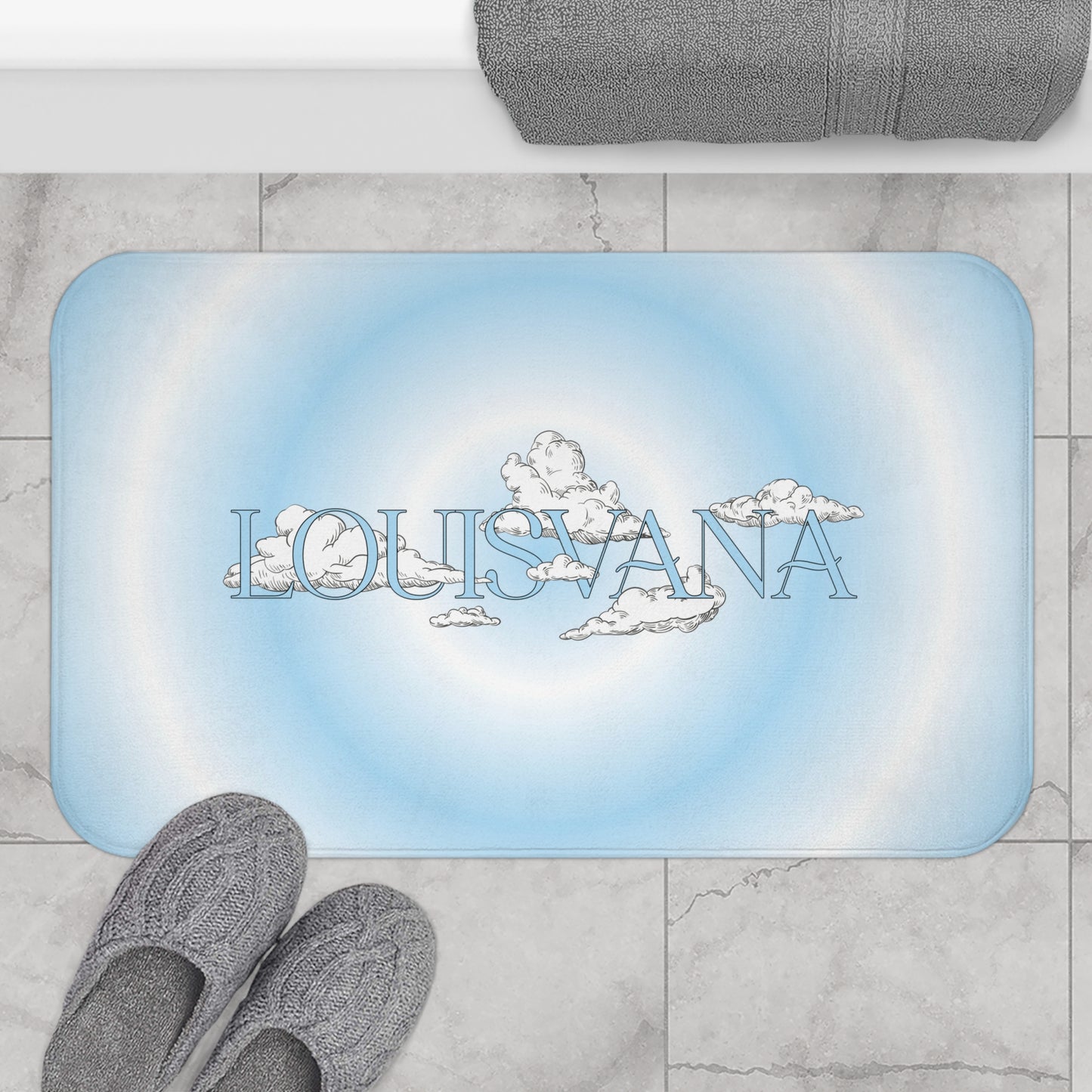 LOUISVANA™ Microfiber Bath Mat