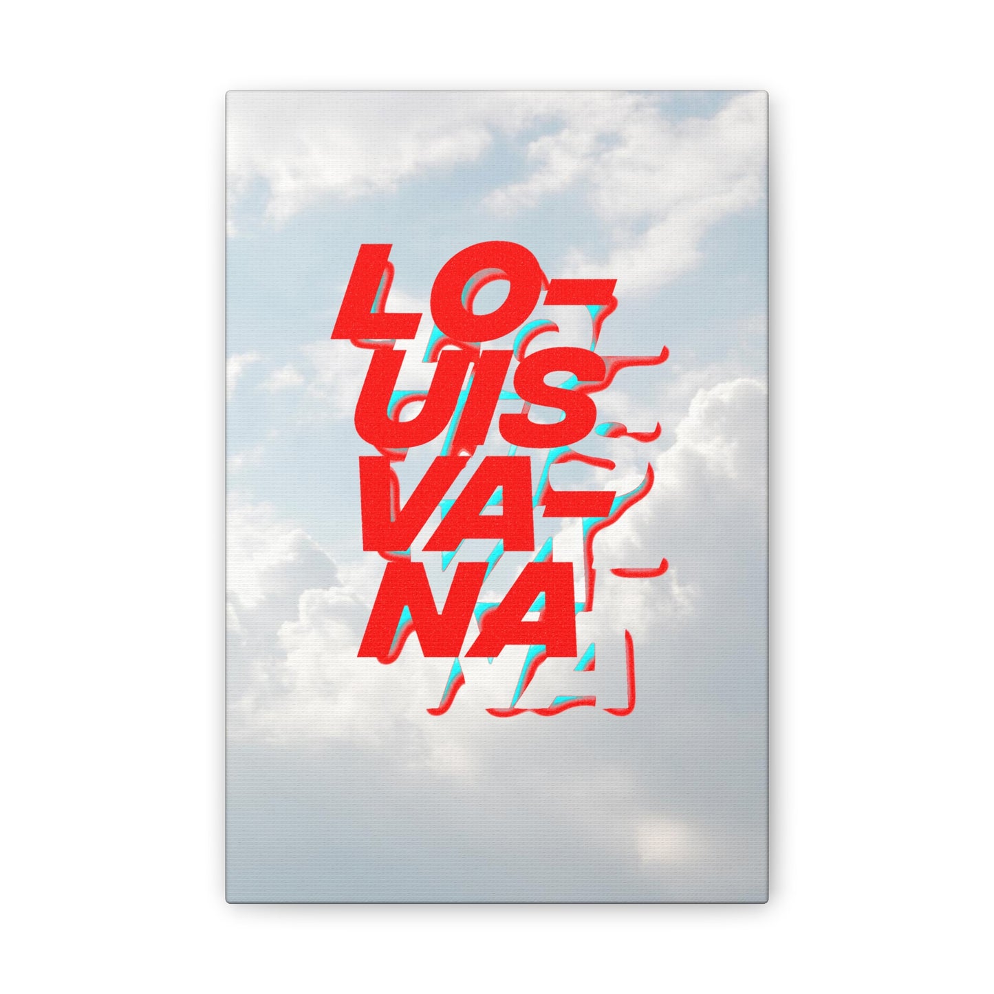 LOUISVANA™ Stretched Canvas, 0.75" 10x14