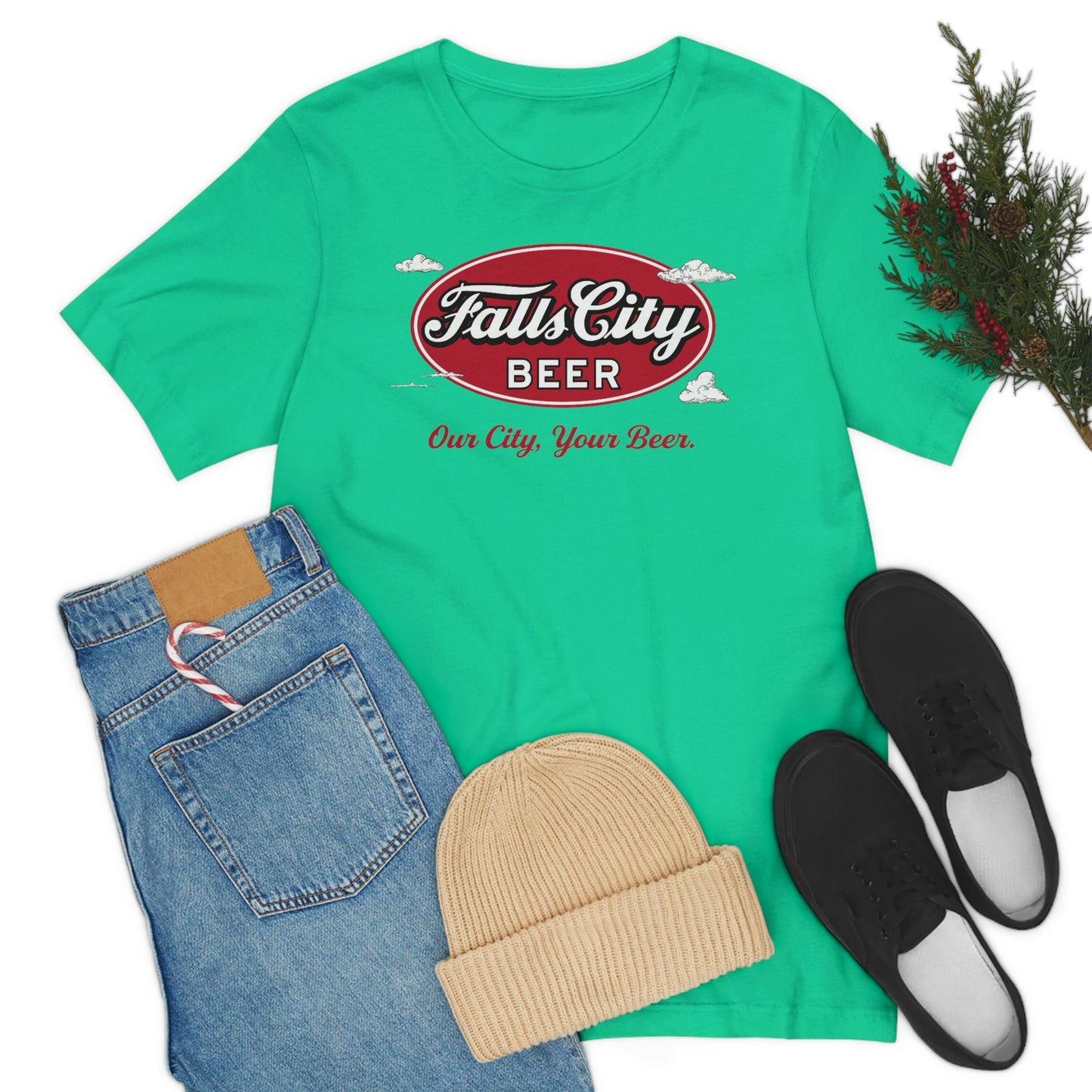 Falls City Beer Tee (Color Set 1)