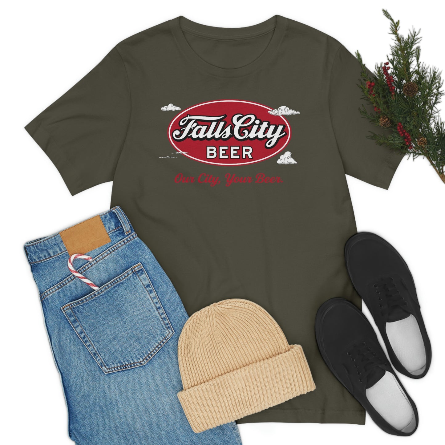Falls City Beer Tee (Color Set 1)